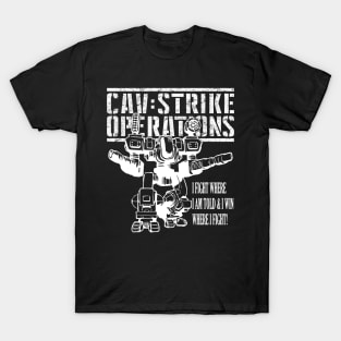 CAV: Strike Operations "I Fight to Win!" T-Shirt